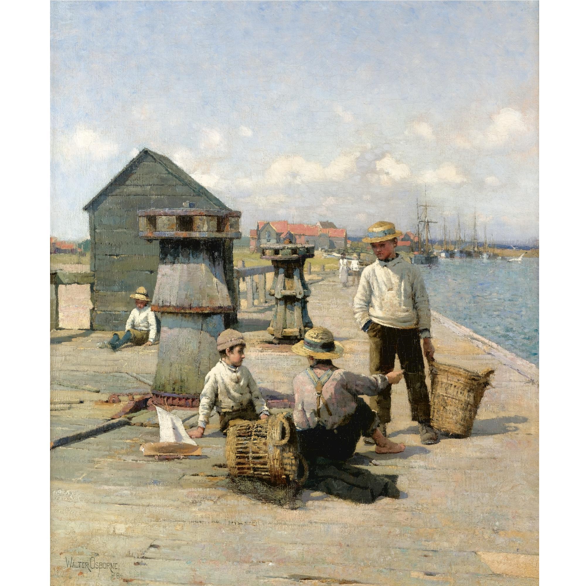 Walter Frederick Osborne, R.H.A. - A Tale Of The Sea