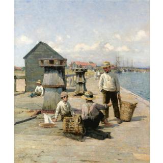 Walter Frederick Osborne, R.H.A. - A Tale Of The Sea