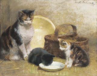 Walter Frederick Osborne, R.H.A. - Cats