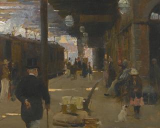 Walter Frederick Osborne, R.H.A - Hastings Railway Station