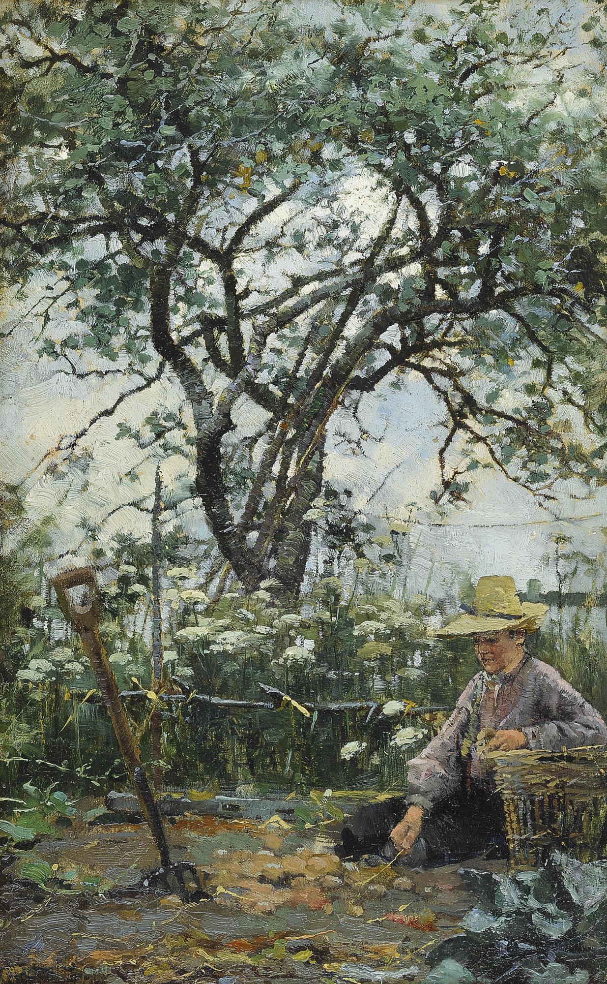 Walter Frederick Osborne, R.H.A - Study From Nature