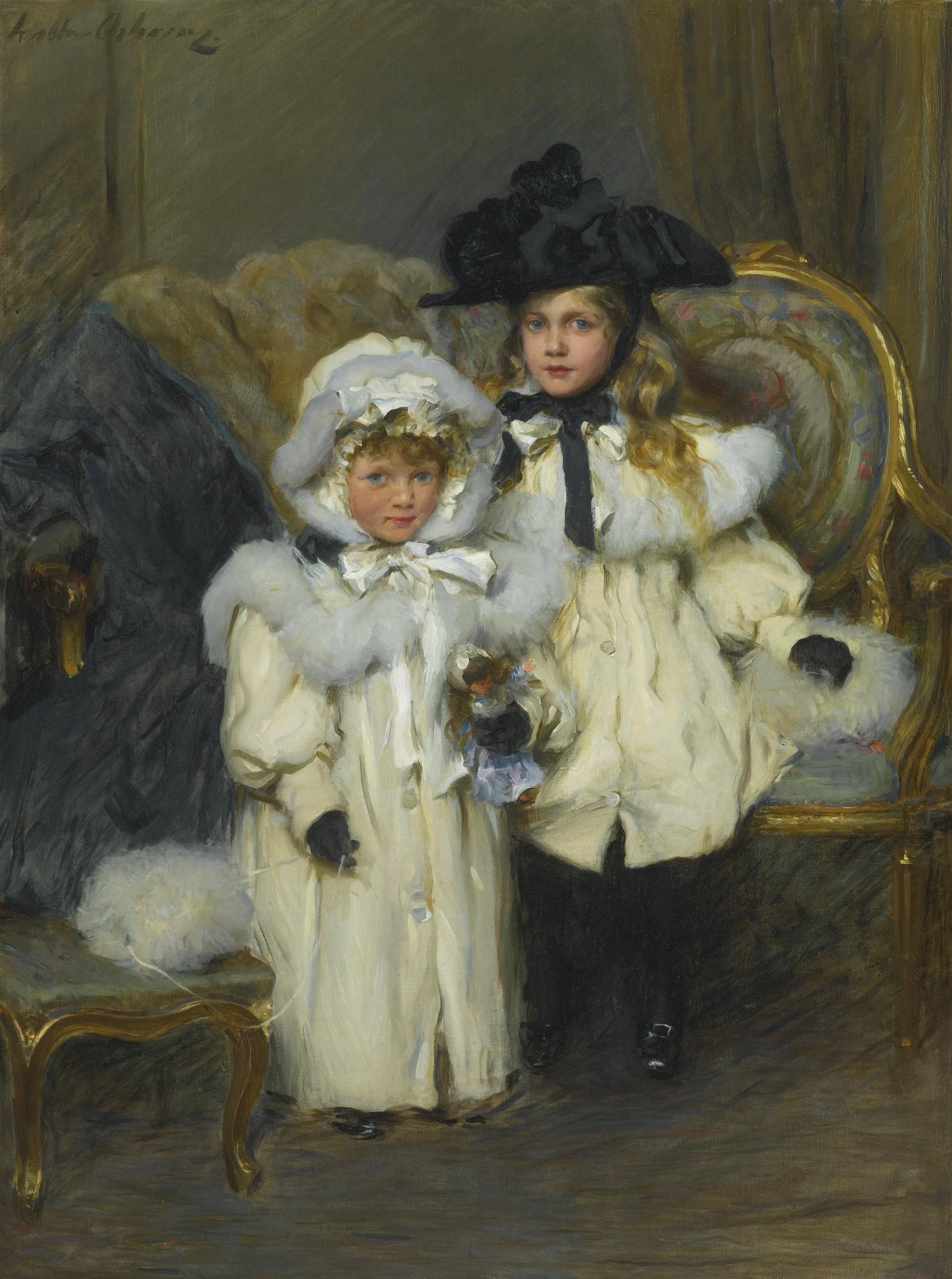 Walter Frederick Osborne - Irish dorothy And Irene Falkiner