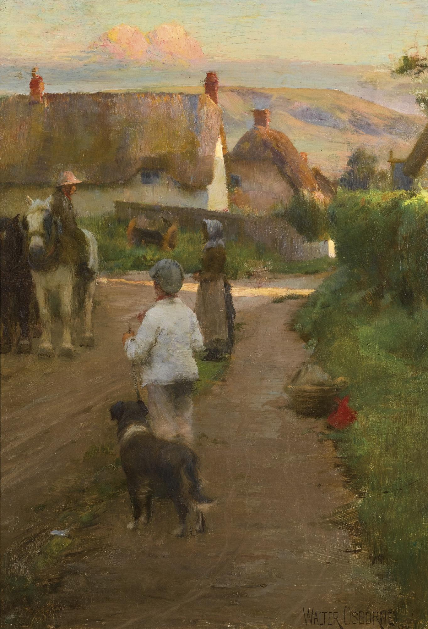 Walter Frederick Osborne - Loiterers
