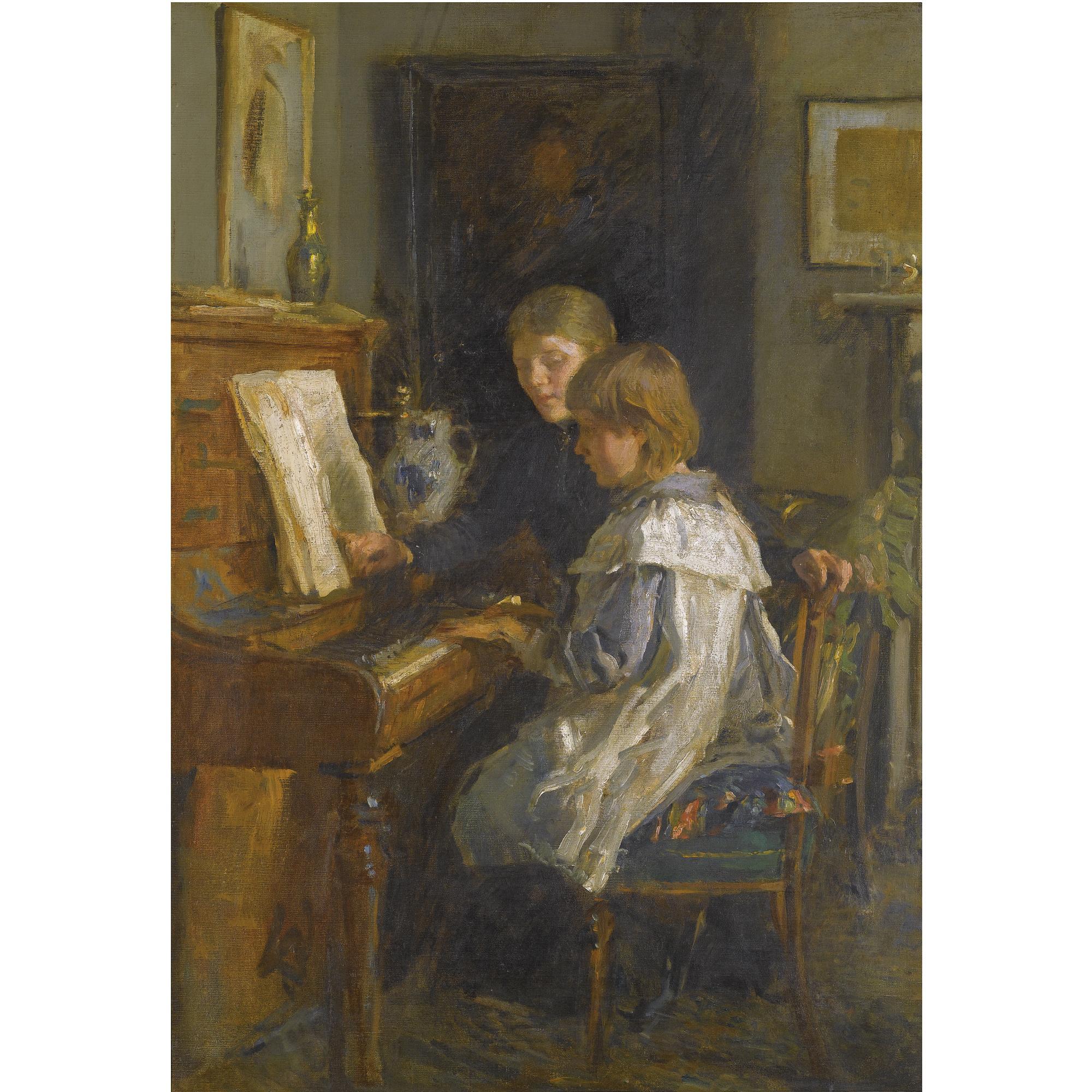 Walter Frederick Osborne - The Music Lesson