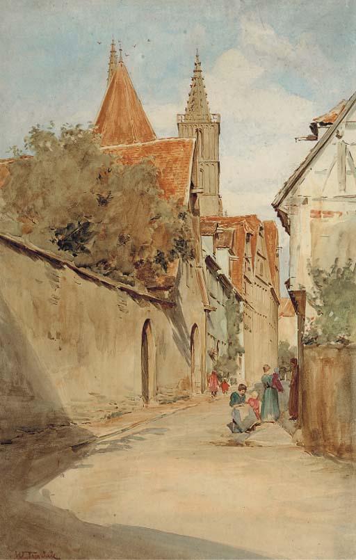 Walter Frederick Roofe Tyndale, R.I. - Afternoon Sun, Bruges