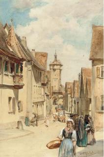 Walter Frederick Roofe Tyndale, R.I. - Klingenstrasse, Rotenburg