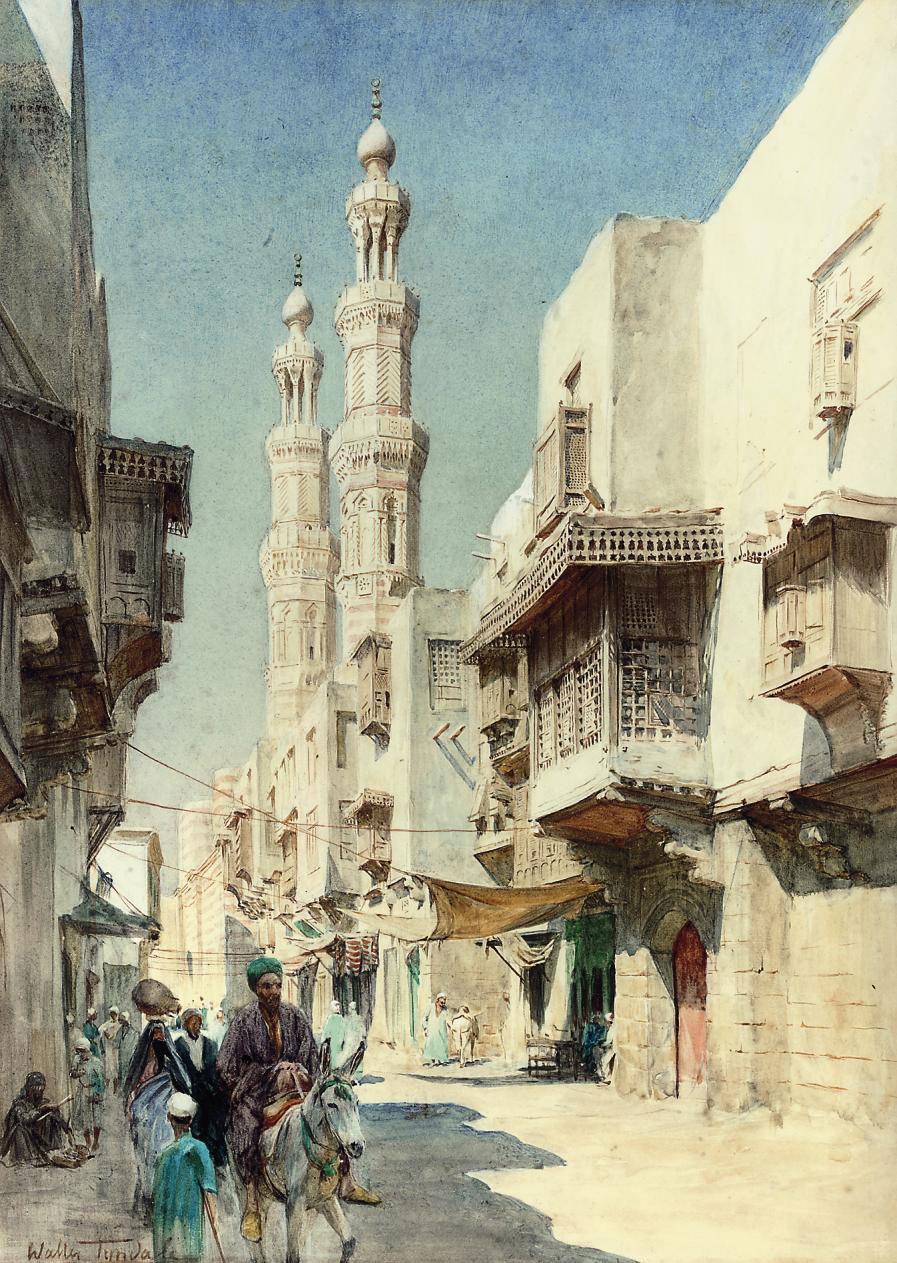 Walter Frederick Roofe Tyndale, R.I. - Twin minarets