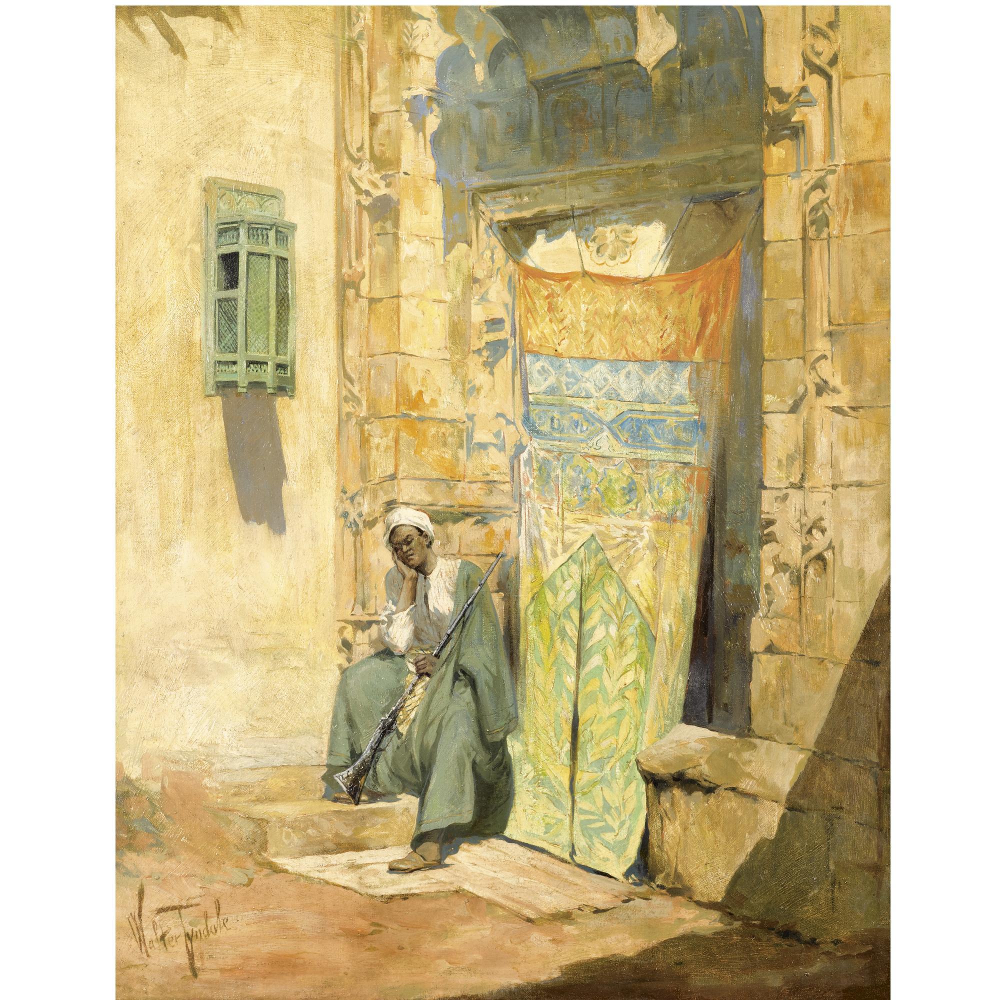 Walter Frederick Roofe Tyndale - Standing Guard