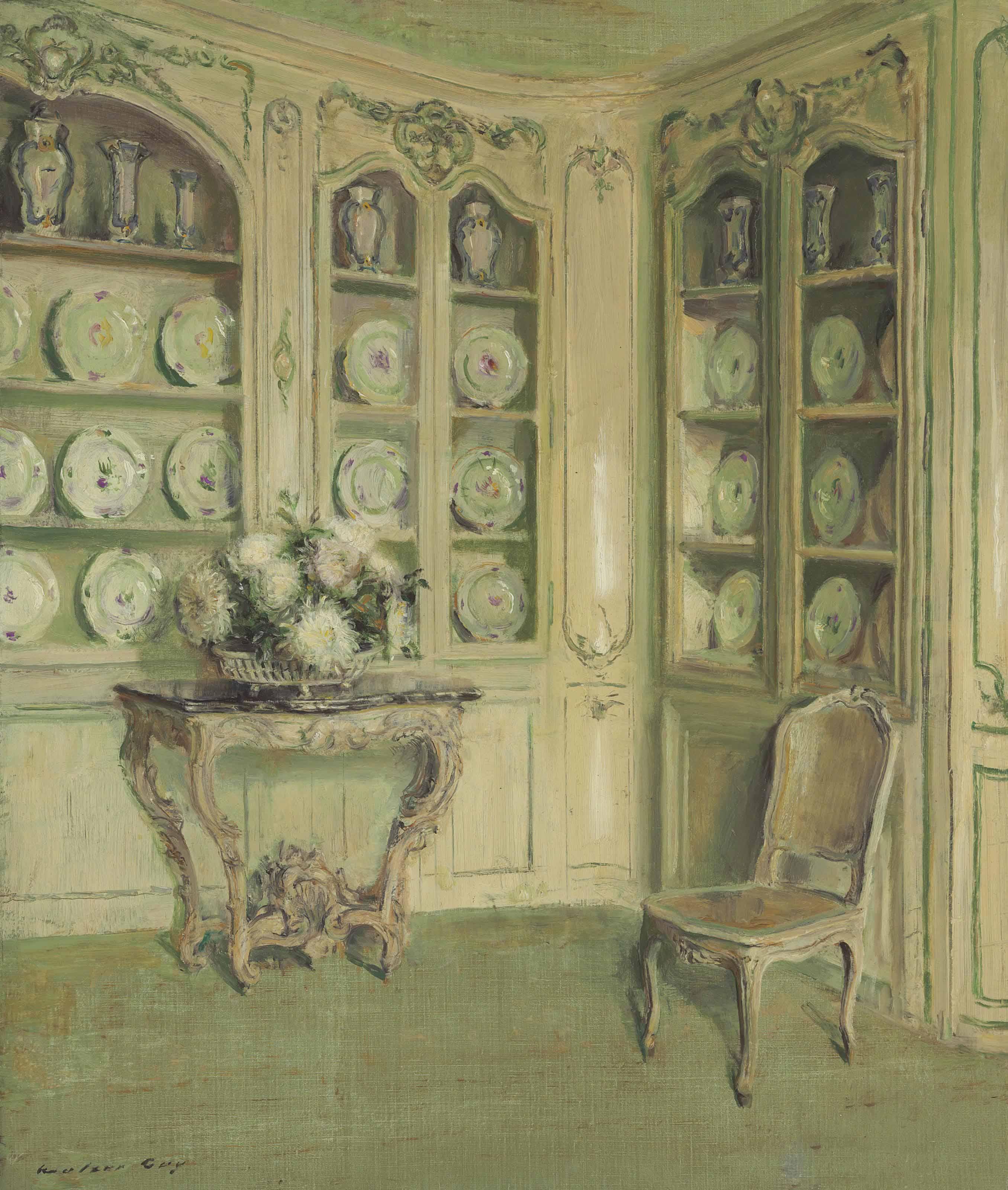 Walter Gay - Porcelains, Château du Bréau