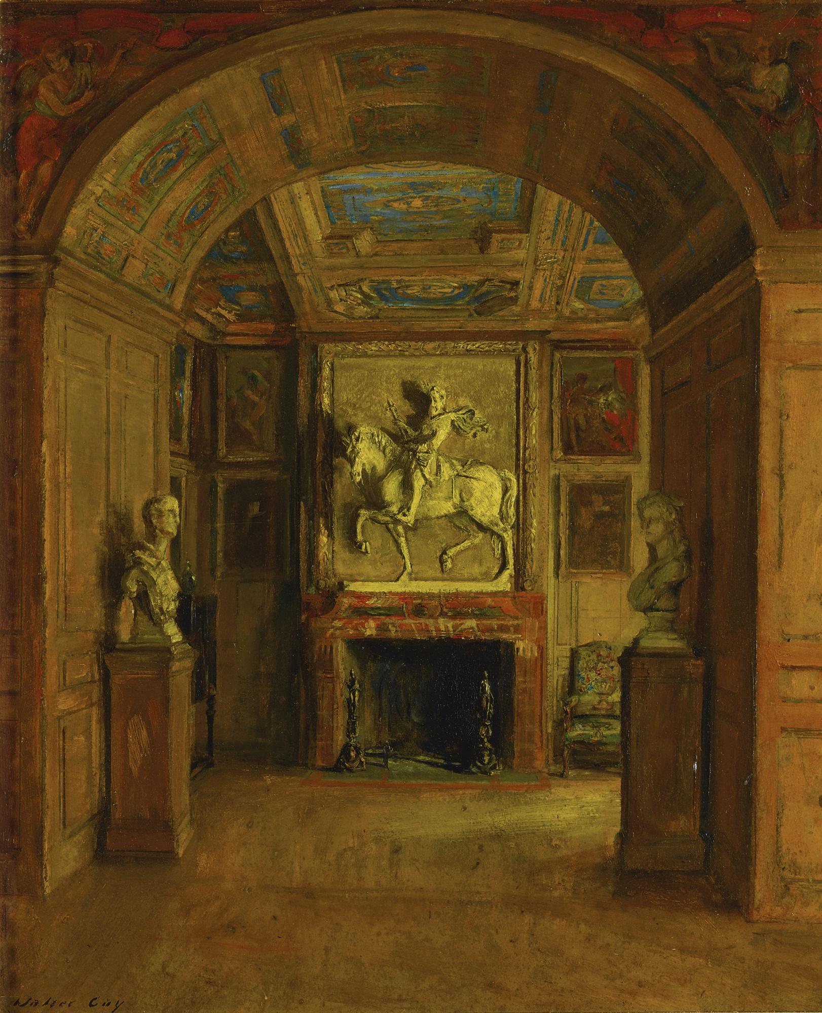 Walter Gay - Salle Henri Iv, Palais De Fontainebleau