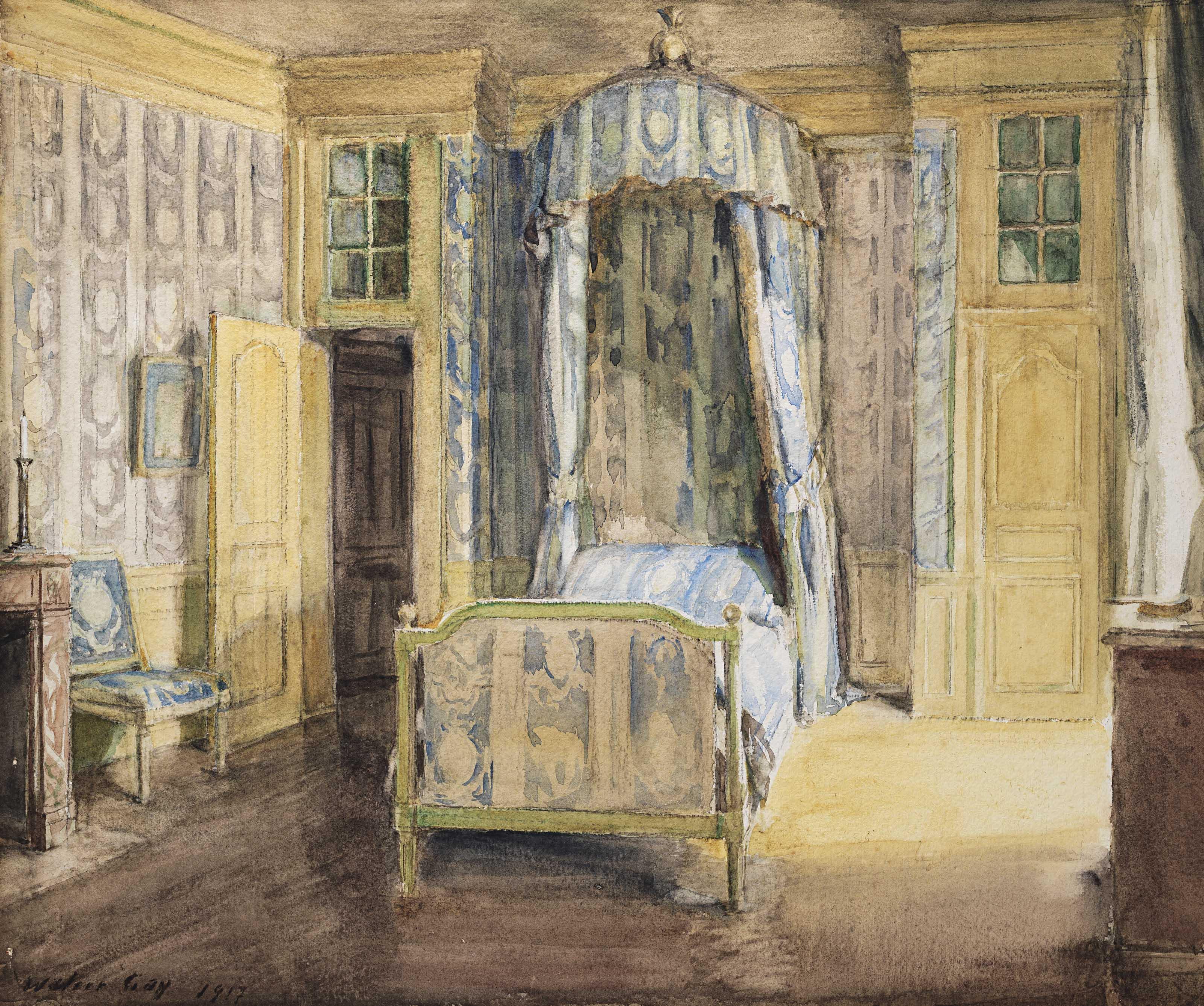 Walter Gay - The Blue Room, Château du Bréau
