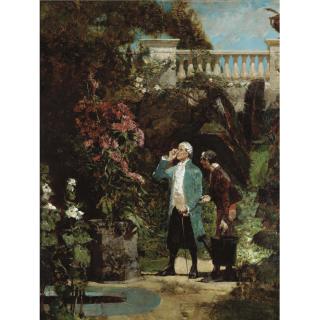 Walter Gay - The Cards Players; The Botanist