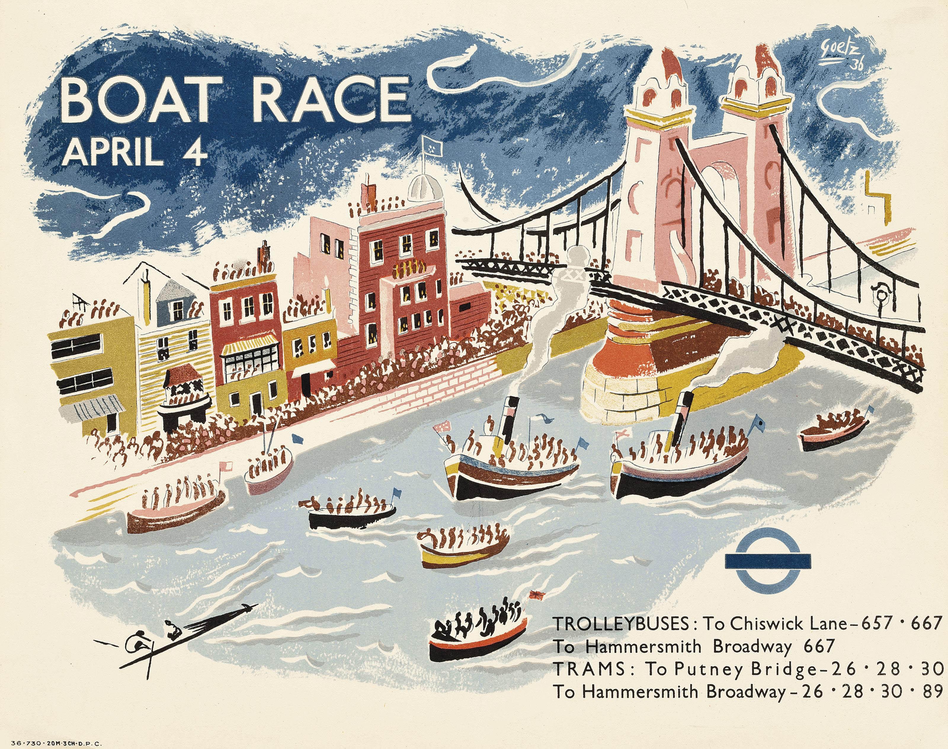 Walter Goetz - Boat Race