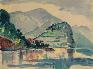 Walter Gramatte - Bellagio am Lago di Lecco