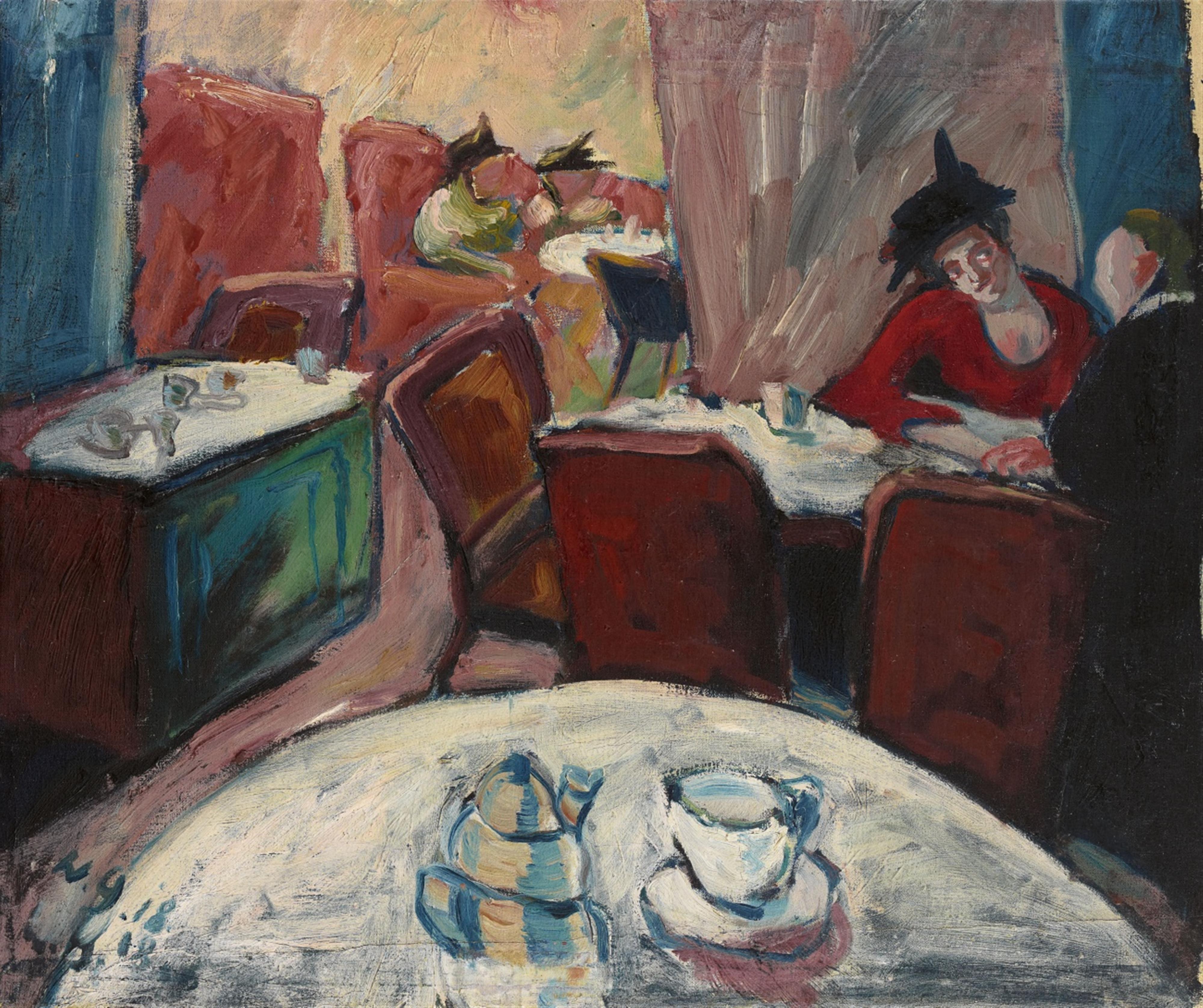 Walter Gramatté - Café