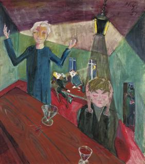 Walter Gramatté - Trinker