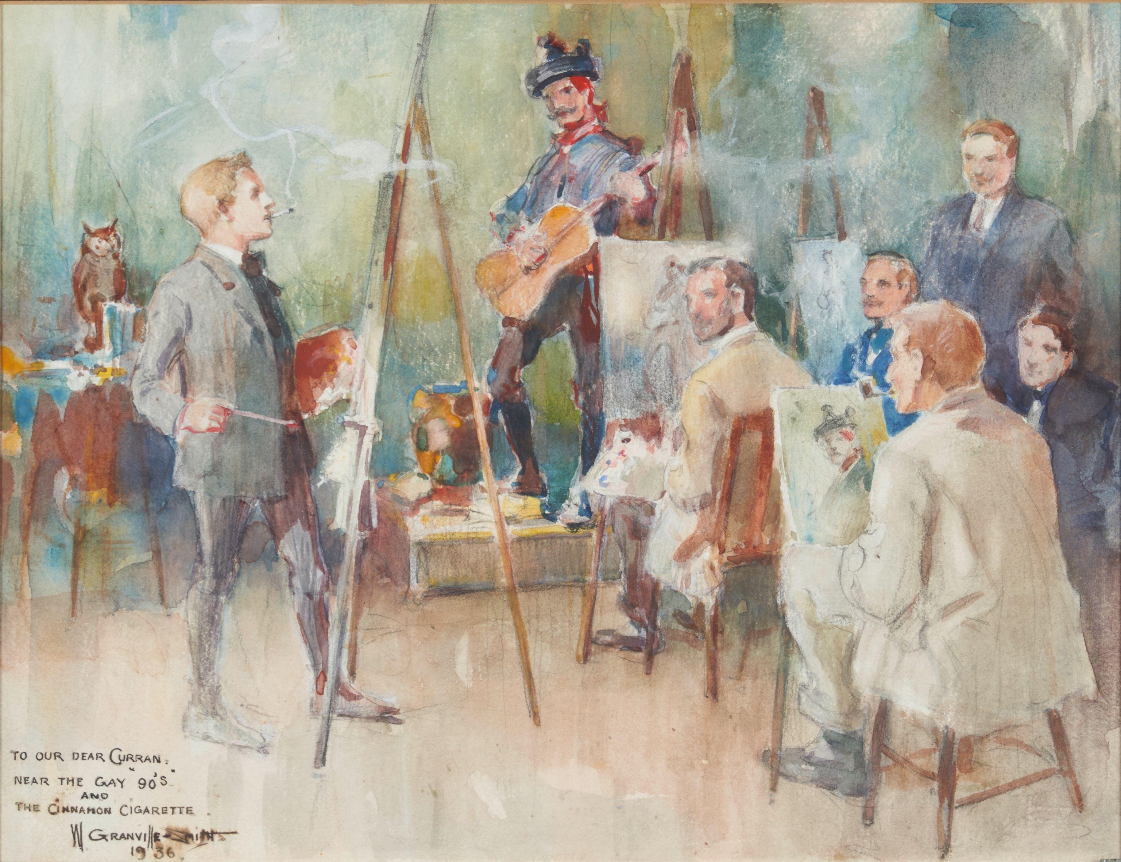 Walter Granville-Smith - Near the Gay \'90s and The Cinnamon Cigarette