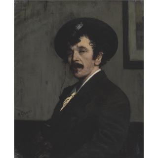 Walter Greaves - British Portrait Of James Abbott Mcneill Whistler