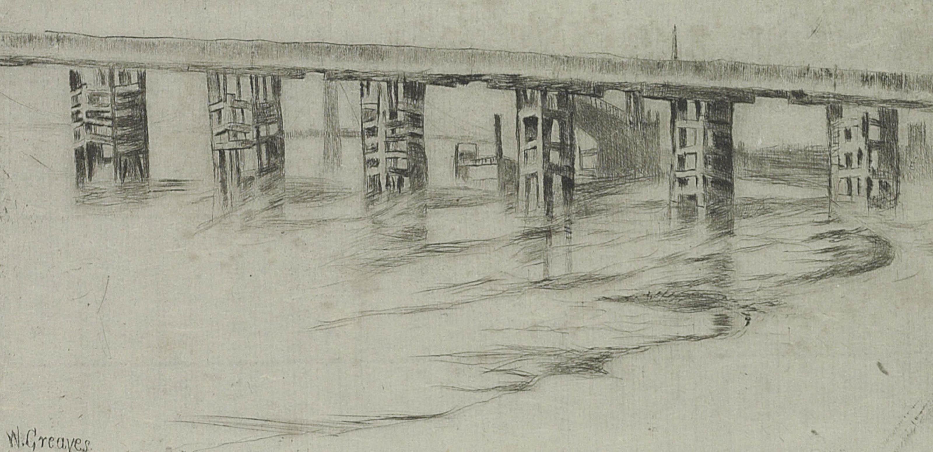 Walter Greaves - Old Battersea Bridge