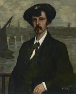 Walter Greaves - Portrait of James McNeill Whistler