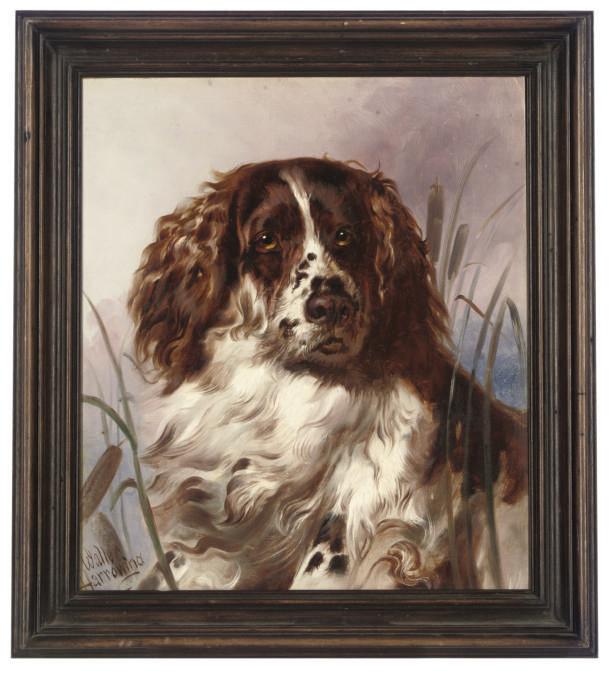 Walter Harrowing - A faithful spaniel