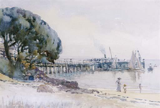 Walter Herbert Withers - Cowes Pier, Victoria