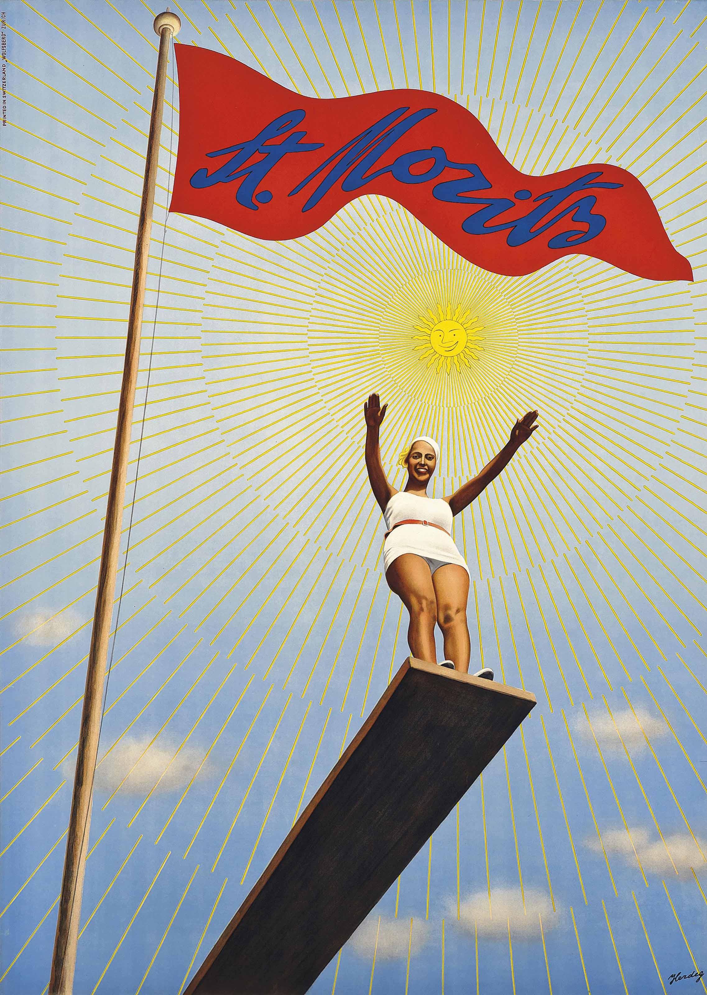 Walter Herdeg - St. Moritz