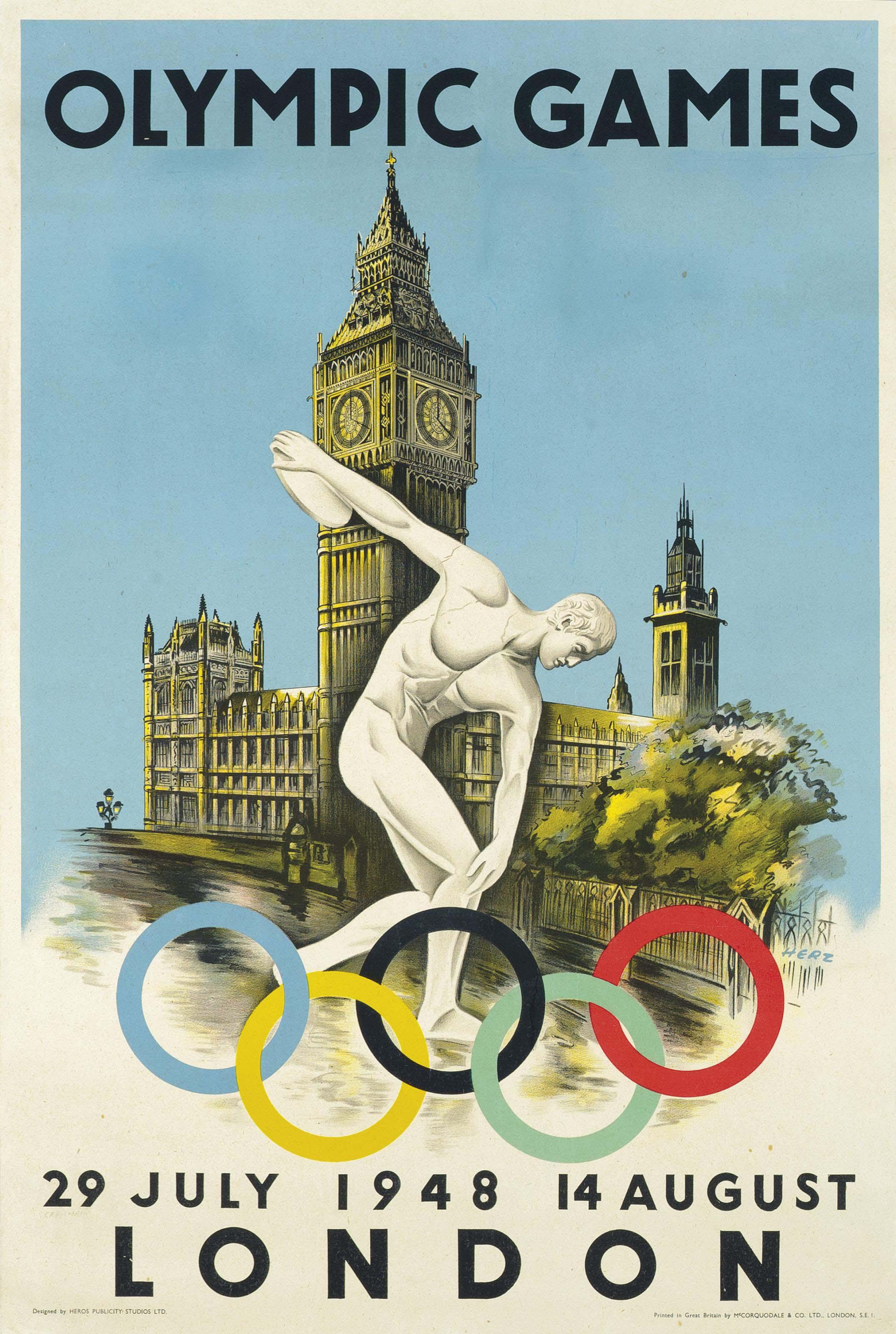 Walter Herz - Olympic Games, London 1948