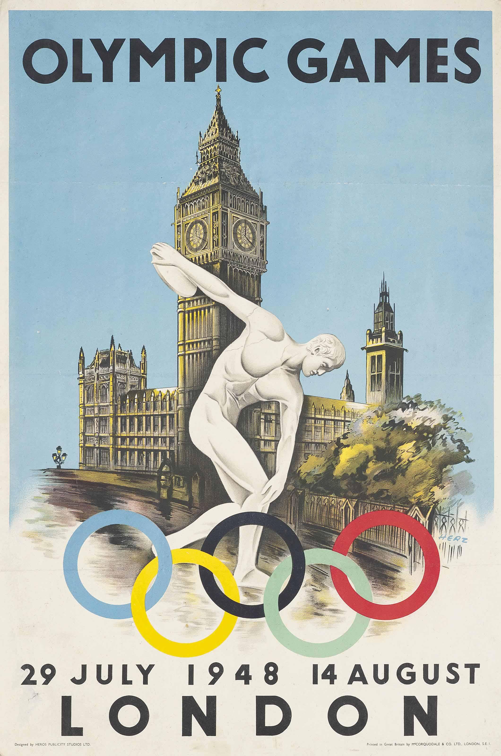 Walter Herz - Olympic Games, London 1948