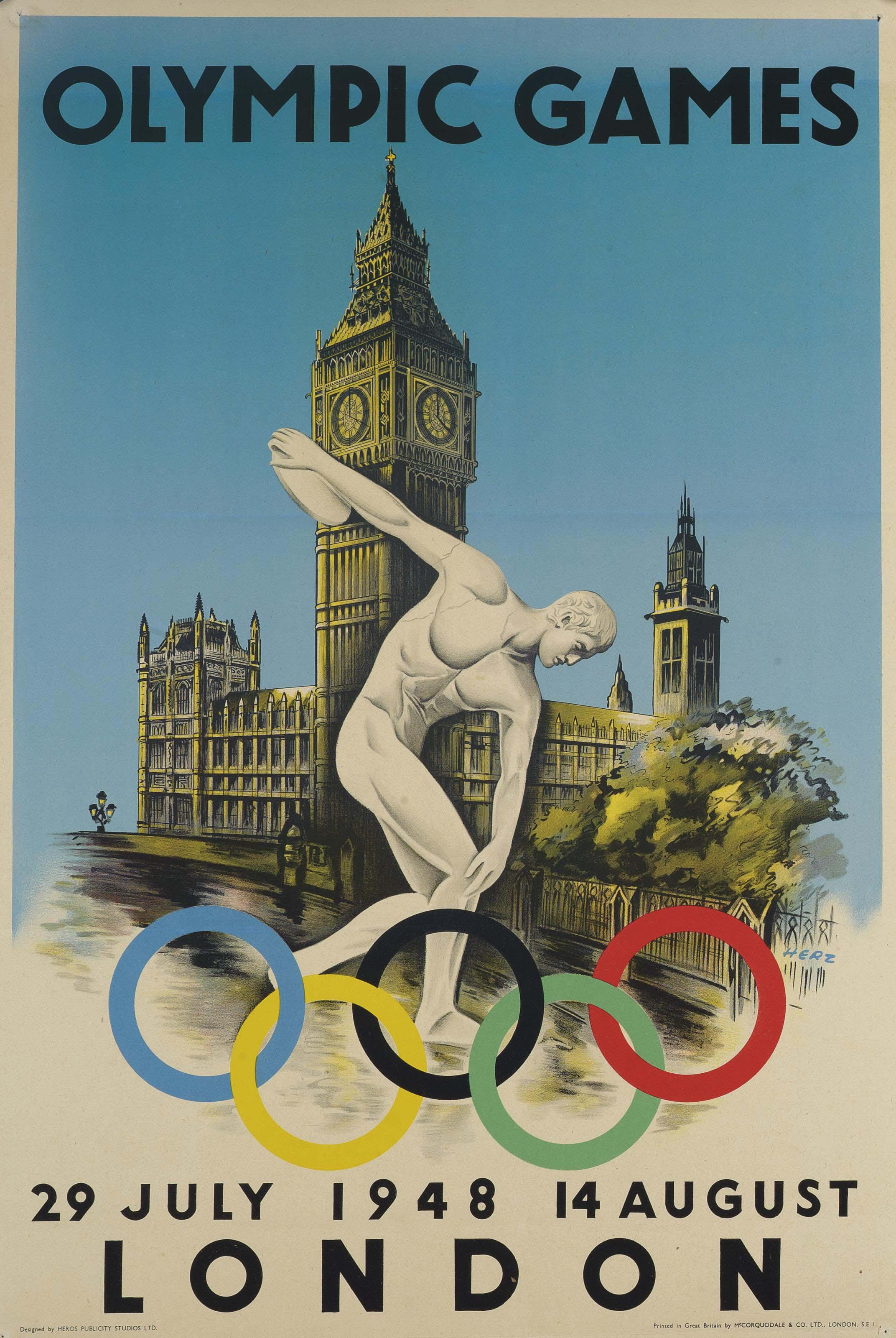 Walter Herz - Olympic Games London 1948
