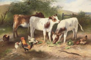 Walter Hunt - Farmyard friends