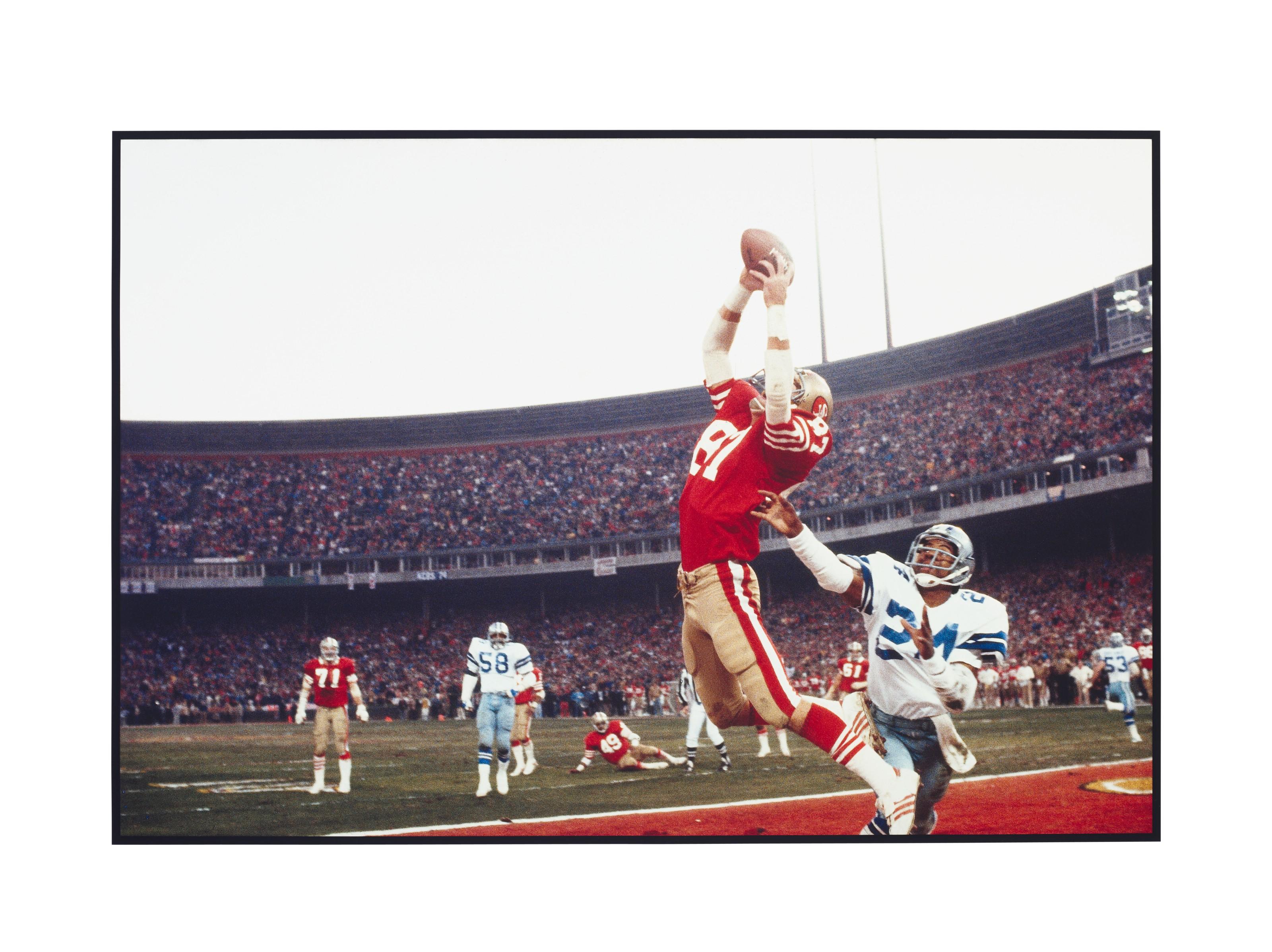 Walter Iooss Jr. - Dwight Clark, “The Catch”, San Francisco, CA, 1982