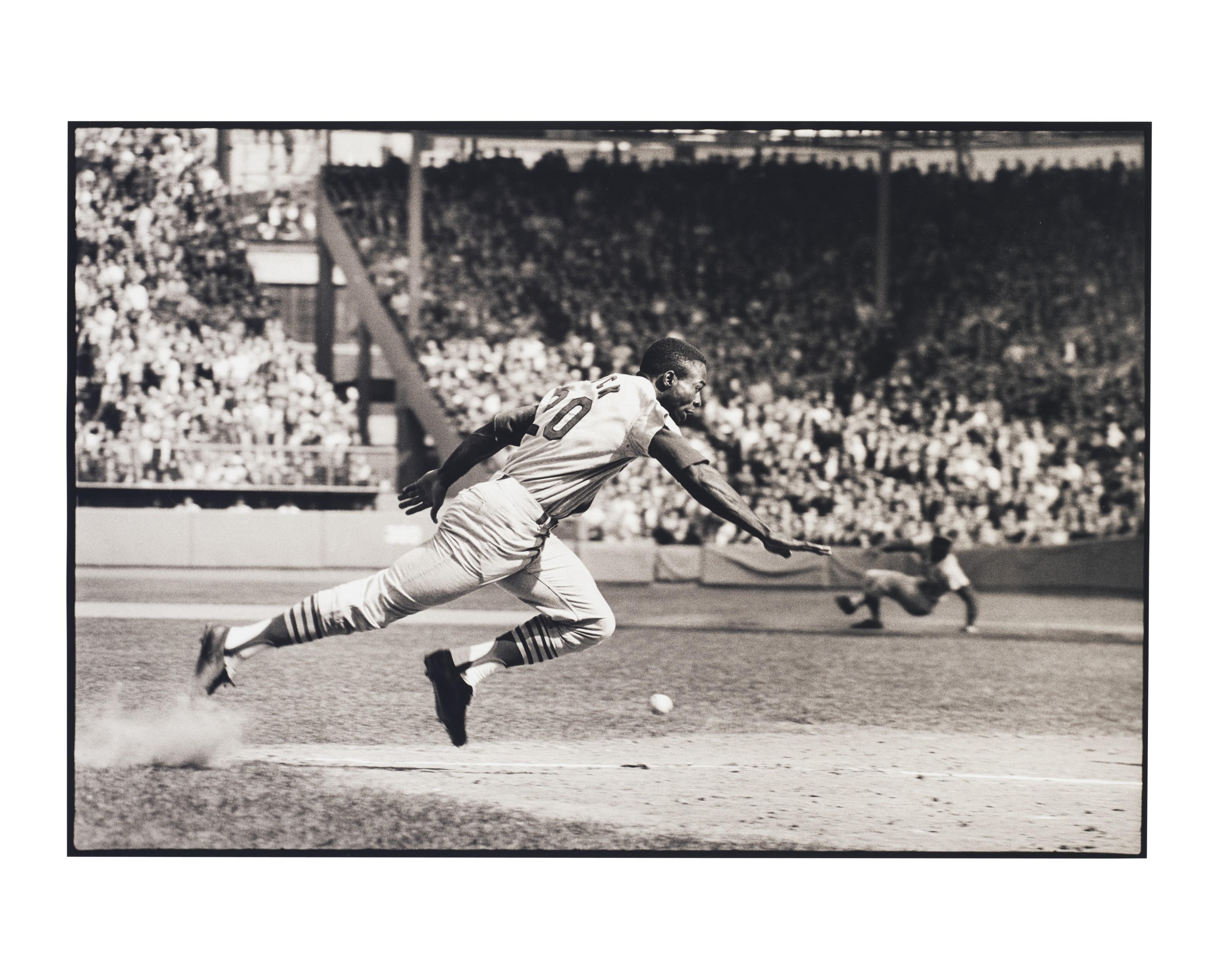 Walter Iooss Jr. - Lou Brock, Boston, MA, 1967 Series