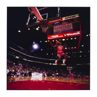 Walter Iooss Jr. - Michael Jordan, ‘Slam Dunk’, Chicago, IL, 1988