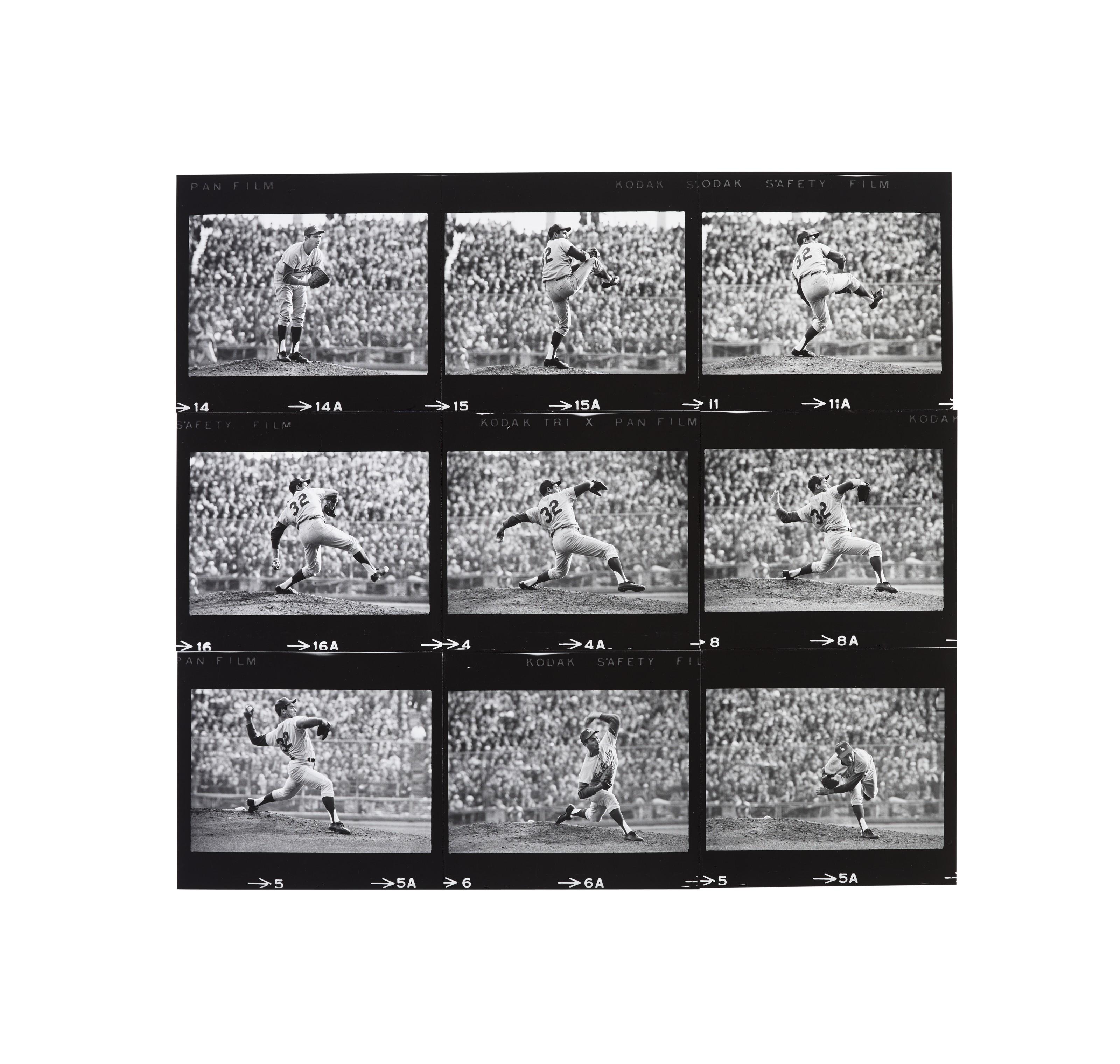 Walter Iooss Jr. - Sandy Koufax Collage, Minneapolis, MN, 1965