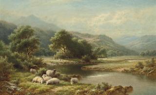 Walter J. Watson - On the Llugwy, North Wales