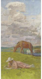 Walter John Bayes, R.W.S. - Top of The Hill