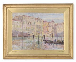 Walter John Bayes - A View On A Canal, Venice