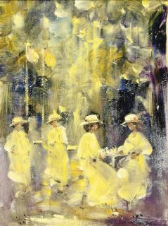 Walter John Beauvais - Tea in the Park