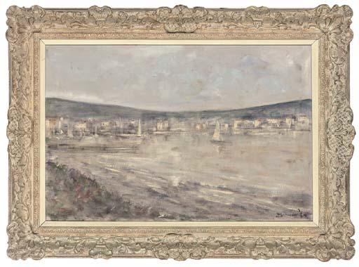 Walter John Beauvais - Yachting off the coast