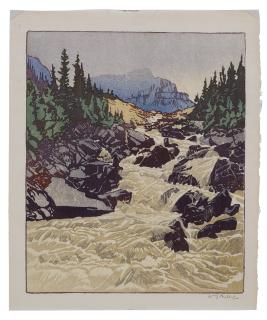 Walter Joseph Phillips - Above Lake Louise