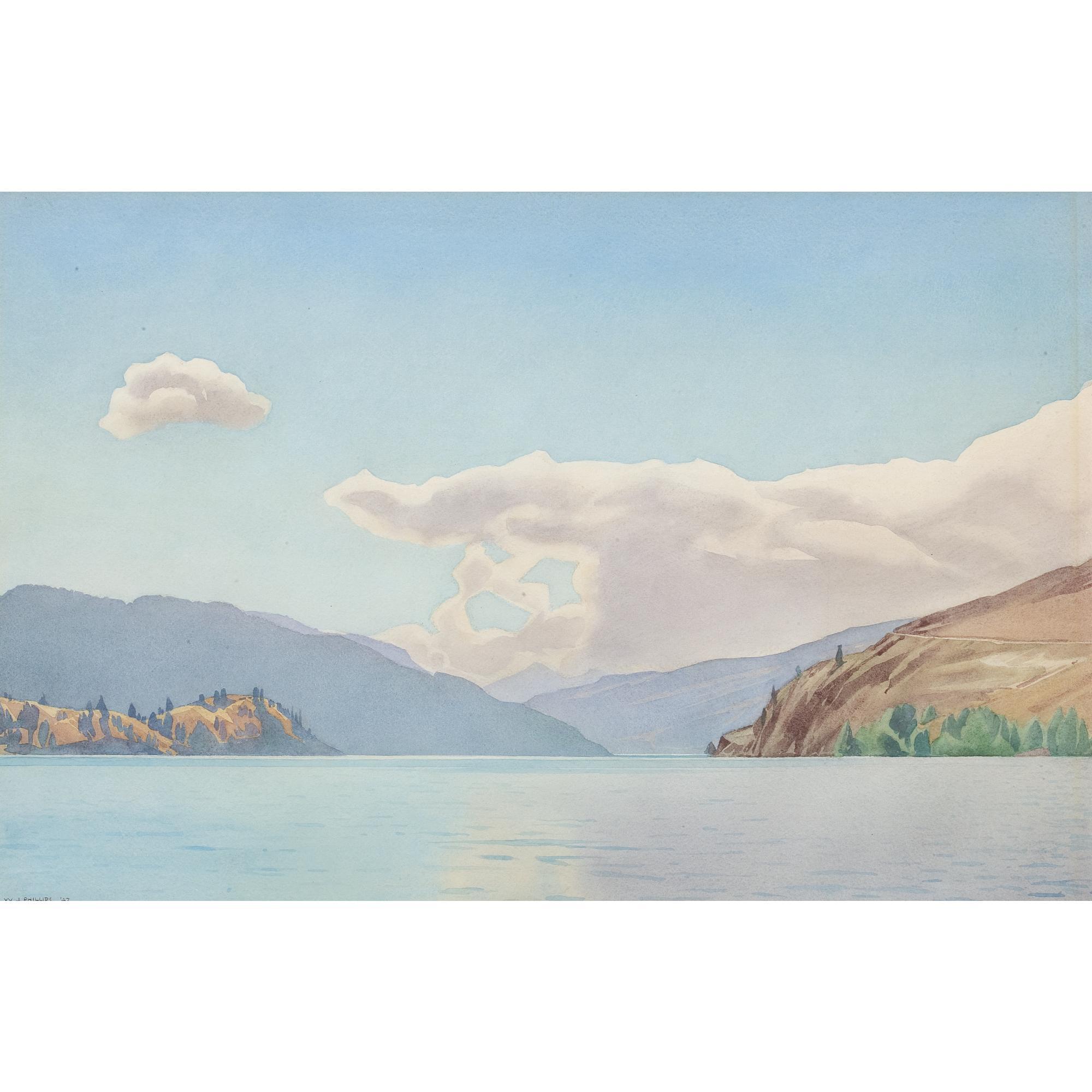 Walter Joseph Phillips - Lake And Mountains