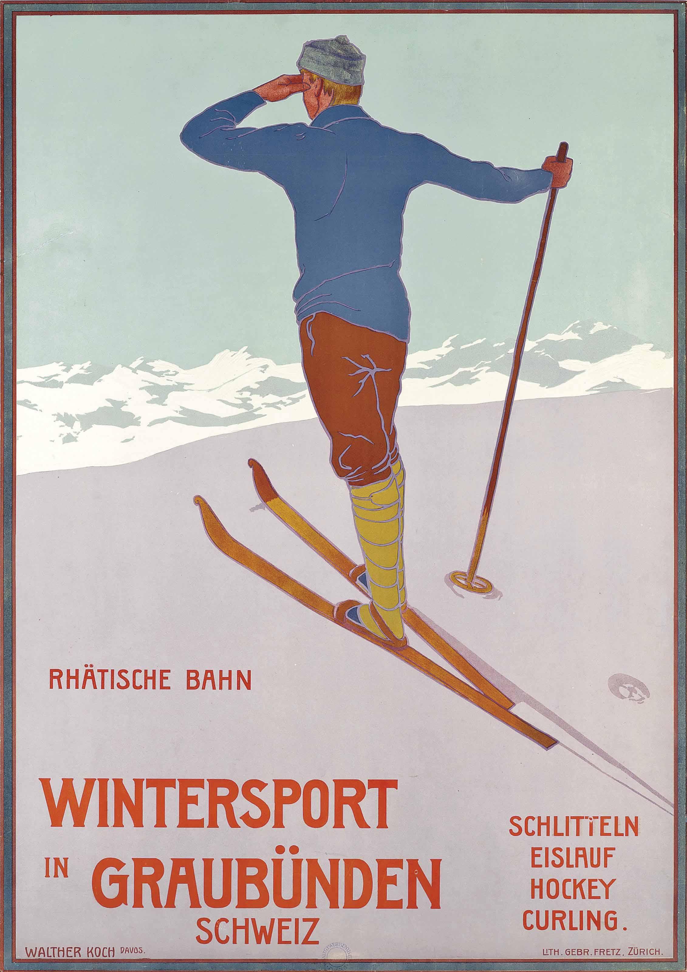 Walter Koch - Wintersport In Graubünden