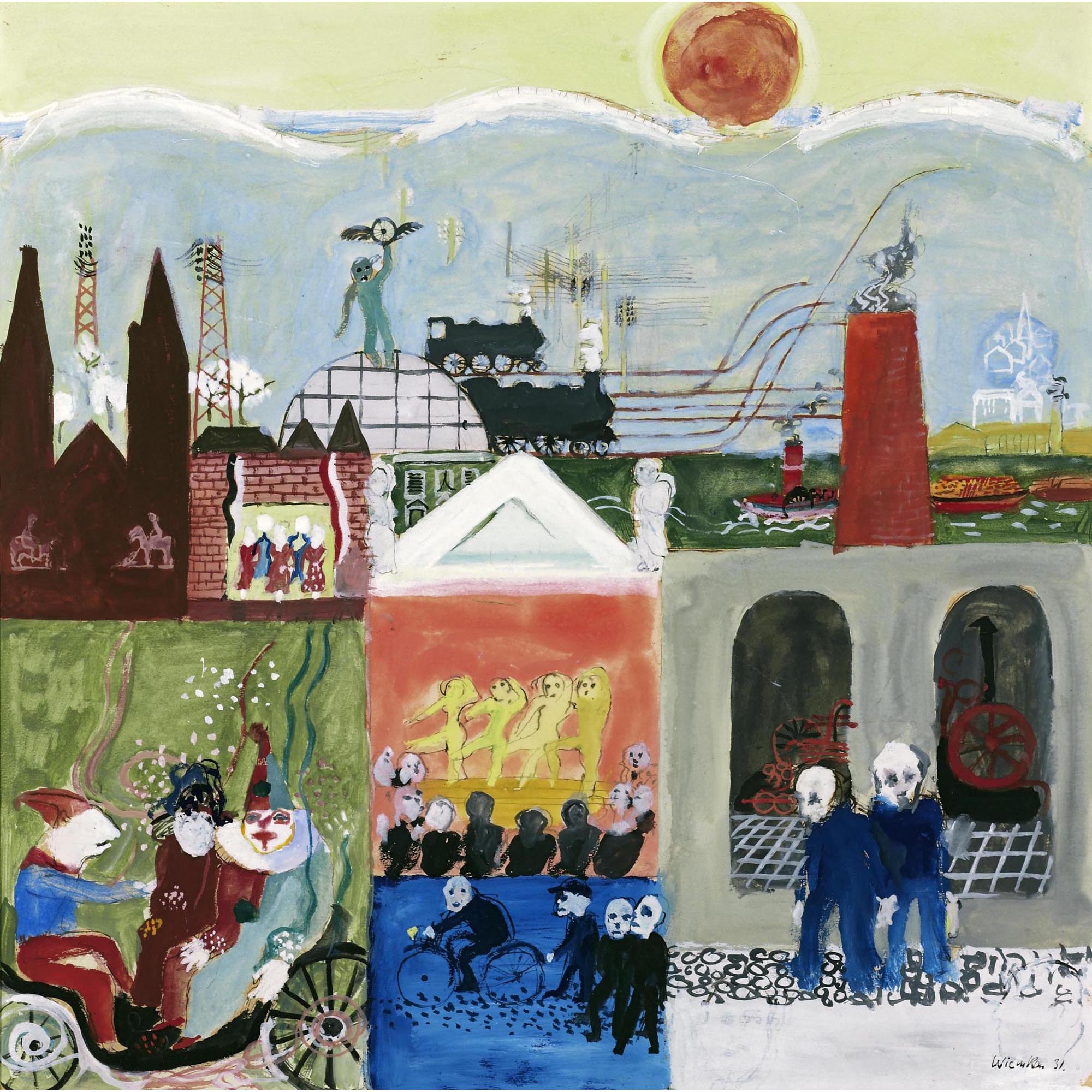 Walter Kurt Wiemken - Variationen Über Basel I, 1931 Variations On Basel I, 1931