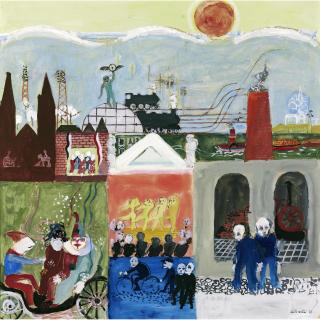 Walter Kurt Wiemken - Variationen Über Basel I, 1931 Variations On Basel I, 1931