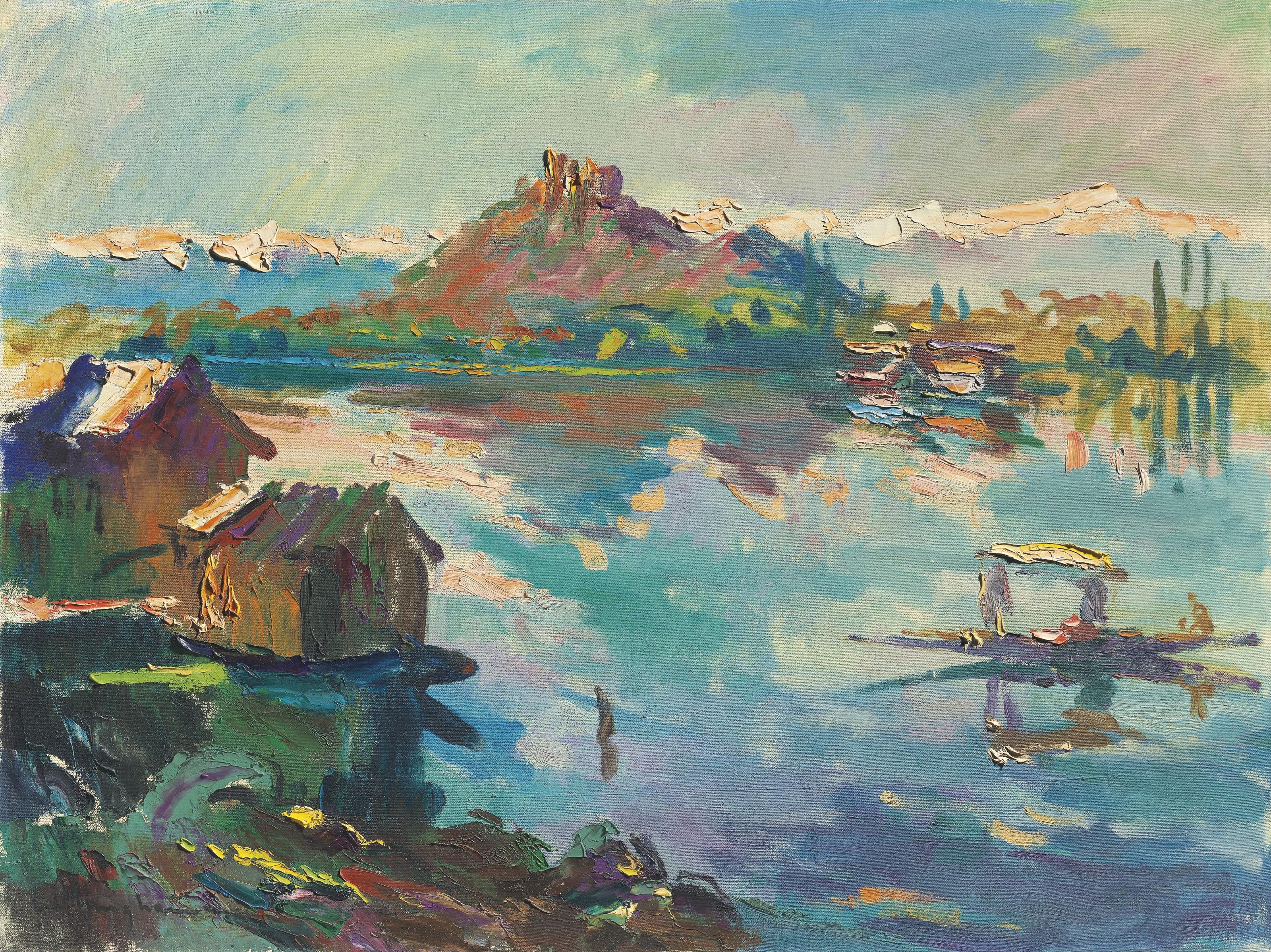 Walter Langhammer - Untitled (Kashmir Landscape)