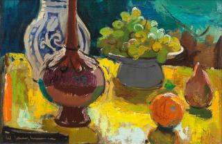 Walter Langhammer - Untitled (Still Life with a Rosewater Sprinkler & Vase)