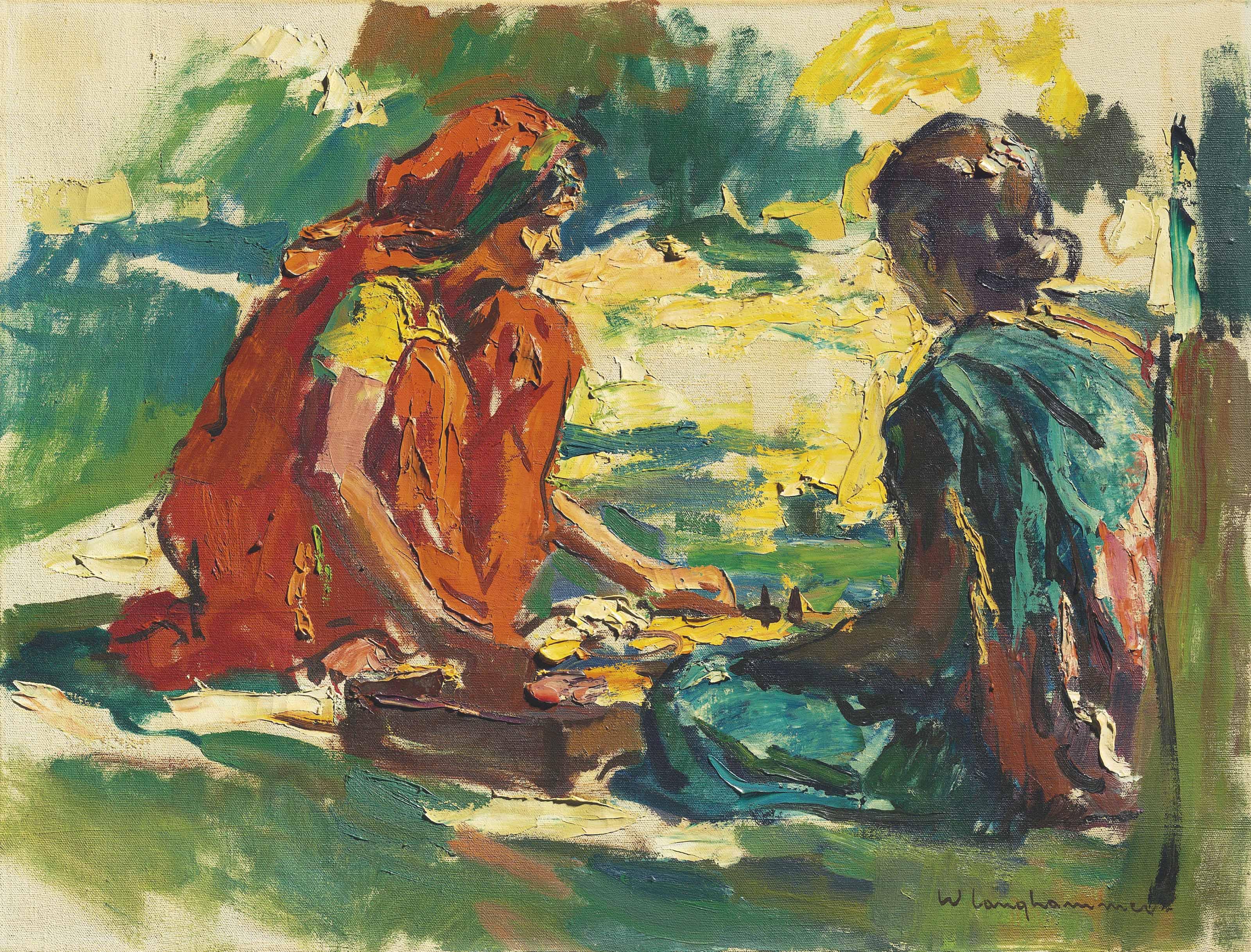 Walter Langhammer - Untitled (Two Women)