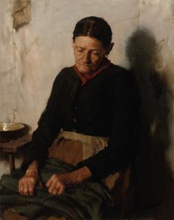 Walter Langley, R.I. - A quiet time