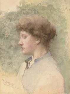 Walter Langley, R.I. - Lost in thought